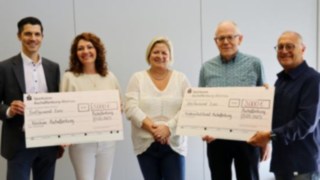 Spendenübergabe an das Klinikum und den Kinderschutzbund Aschaffenburg Spendenübergabe an das Klinikum und den Kinderschutzbund Aschaffenburg